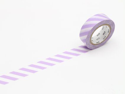 Produkt Washi páska geometrická - stripe lilac 2