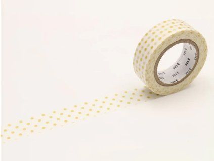 Produkt Washi páska geometrická - dot S gold