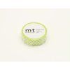 Produkt Washi páska geometrická - dot lime v balení