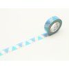 Produkt Washi páska vzorovaná - triangle and diamond blue