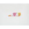 Produkt Washi páska vzorovaná - triangle and diamond pink vzor